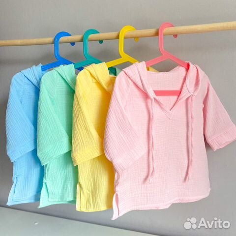 Туника муслиновая пляжная детская