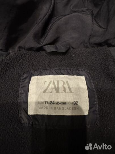 Zara пуховик