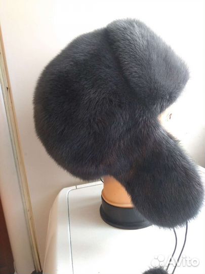 Шапка норковая женская бу