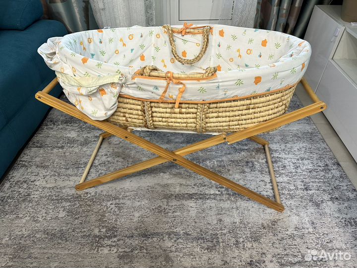 Люлька колыбель плетеная