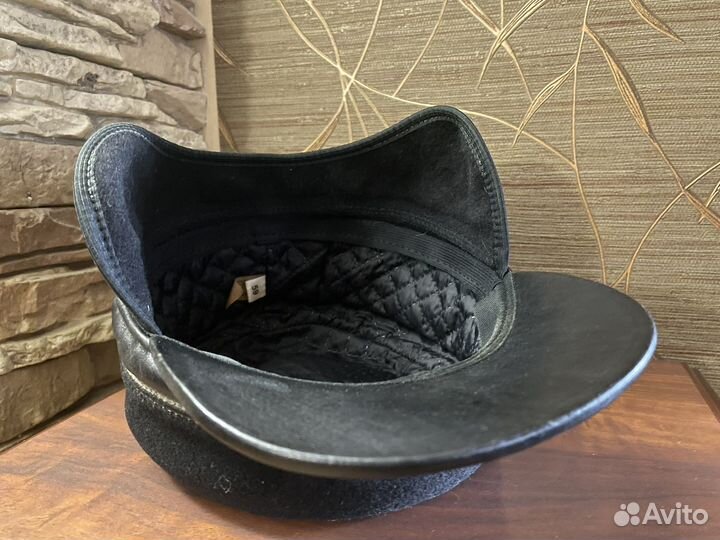 Кепка мужская с ушками обхват головы 59 см