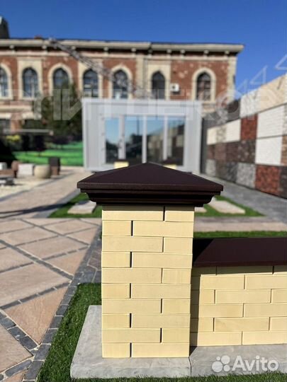 Колпаки на столбы забора