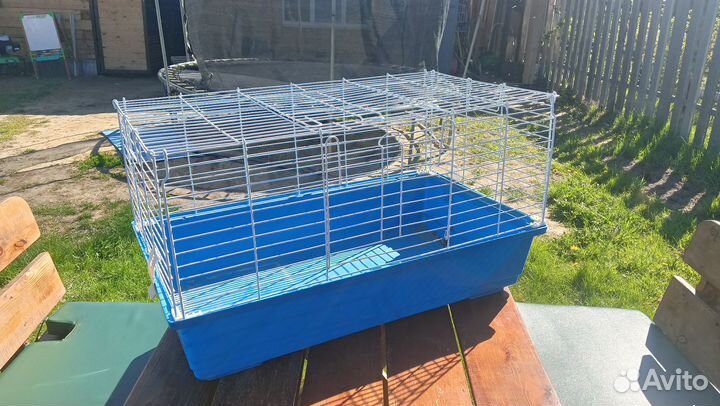 Просторная клетка (для кролика и не только)