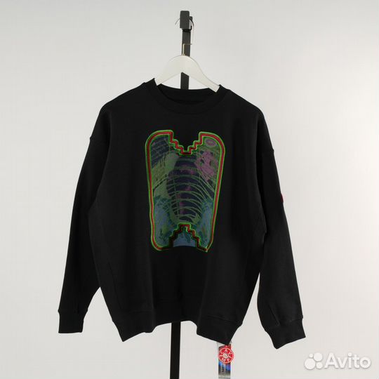 Свитшот черныц оверсайз cav empt