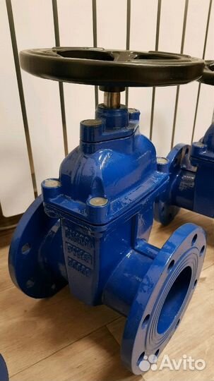 Задвижки с обрезиненным клином, удлиненные