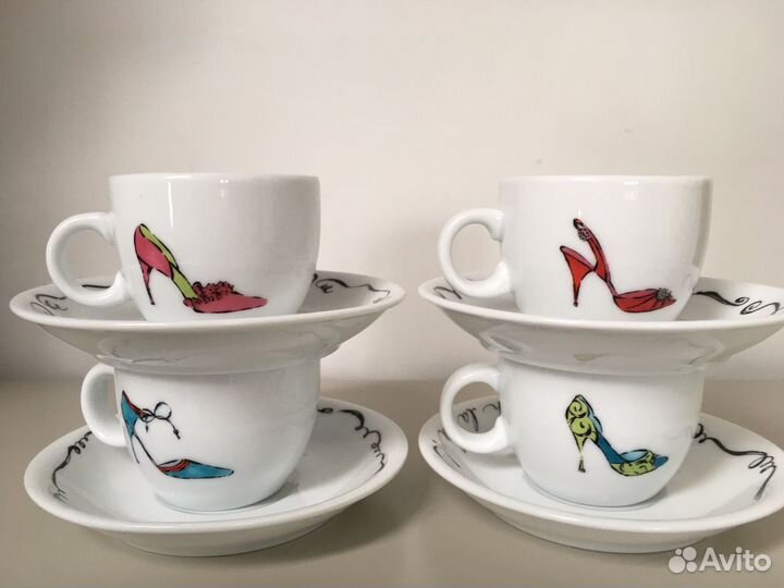 Чашки кофейные набор подарочный