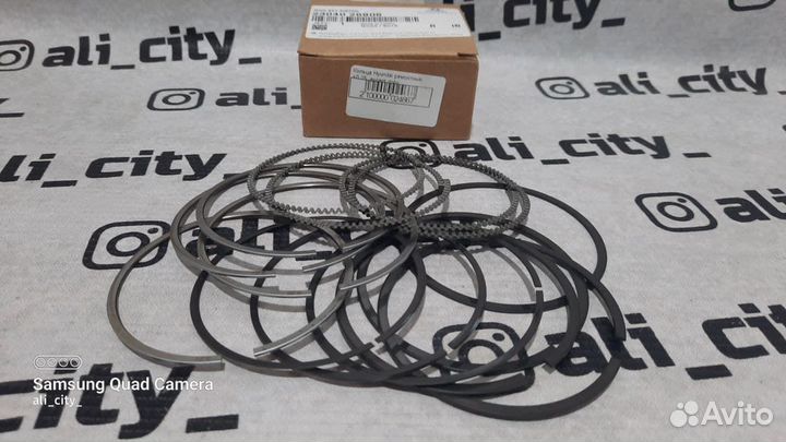 Кольца поршневые ремонтные 0.25 акцент 16клп Hyund