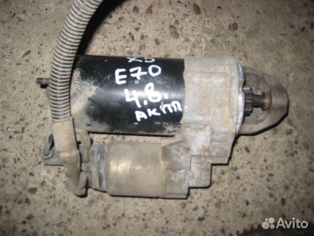 Стартер BMW X5 E70 4.8i