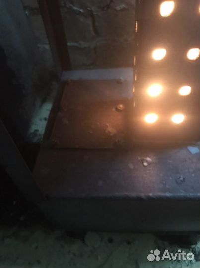 Буржуйка печь на отработке