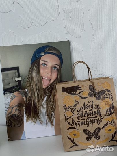 Фото на холсте/Портрет по фото