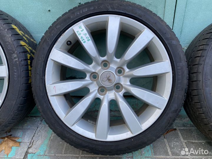 Колеса RalliArt 22 год Pirelli lancer 10 Mitsu