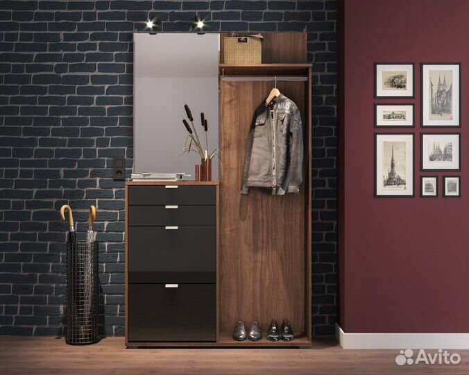 Прихожая Некст шкаф мцн 10.21