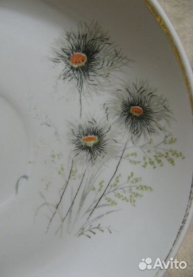 Блюдце старое Дулёво (569)