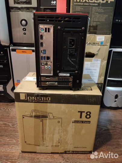 Супер мини пк ryzen 5 2600/16 озу/1050/ssd 256 nvm