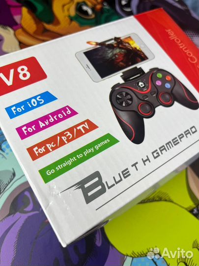 Джостик для телефона/PS3/Компьютера bluetooth