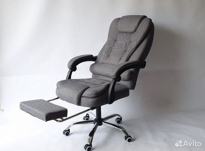 Компьютерное кресло новое тканевое