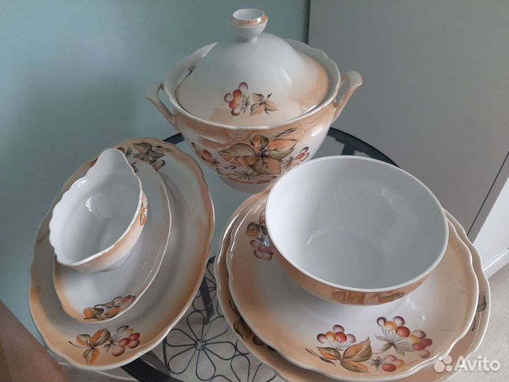 Столовый сервиз СССР Коростень