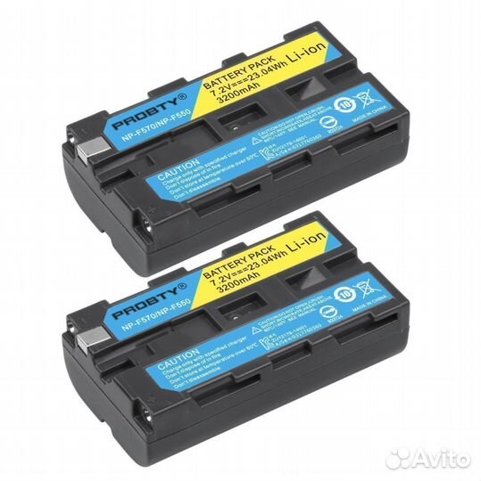 Аккумулятор NP-F550/570 на 3200 мАч