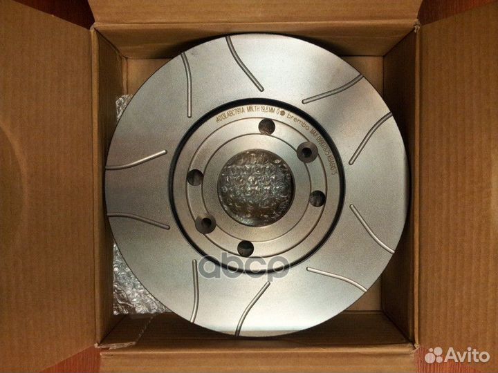 Диск торм.пер. renault logan LS 09/04 09.907