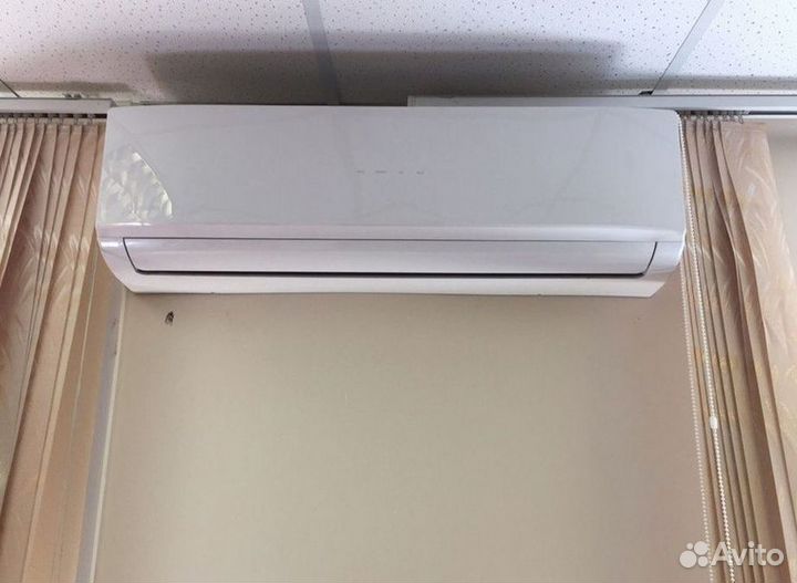 Сплит система с установкой