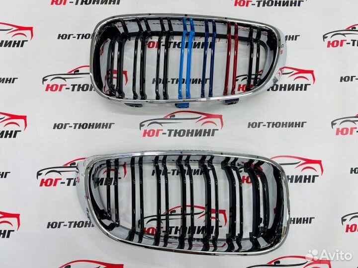Ноздри BMW 3 F34 2012-2018 триколор Bmw 3-Series