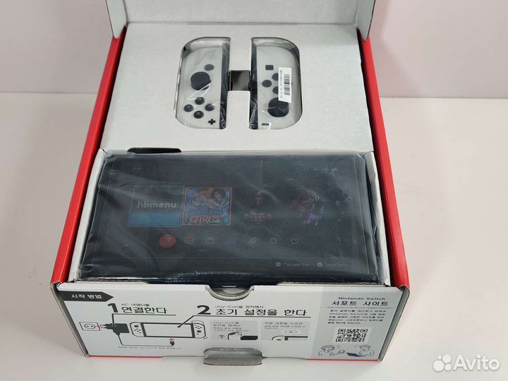 Новый Nintendo switch oled прошитый
