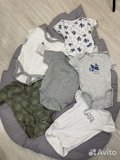 Вещи пакетом на мальчика/девочку 56-62