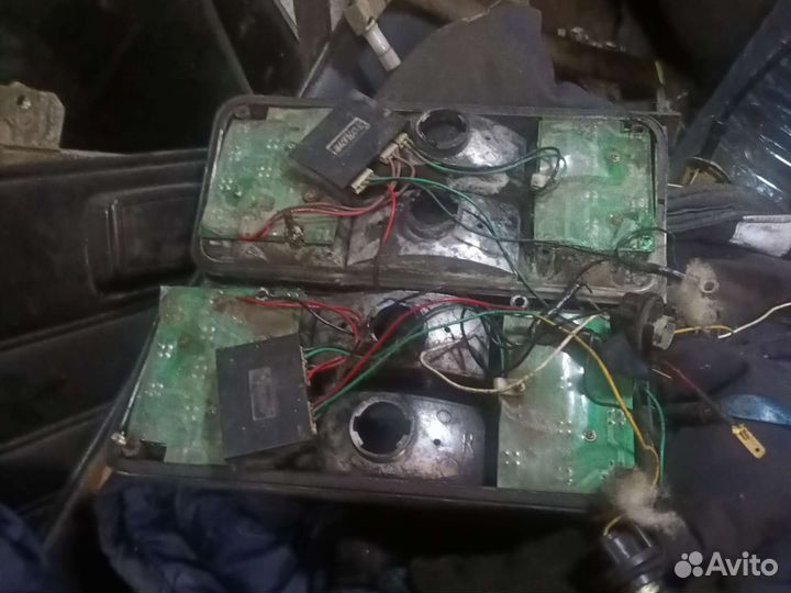 Фонари 2106 прозрачные + диоды