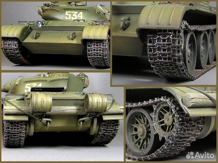 MA37046 1/35 Гусеничные цепи семейства Т-54. Ранн