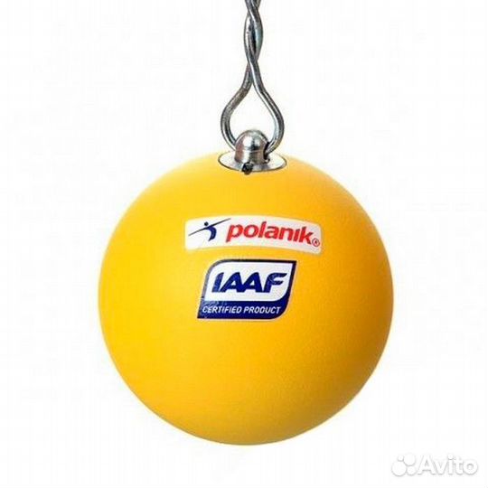 Молот соревновательный Polanik стальной 4 кг D100 мм PM-4/100