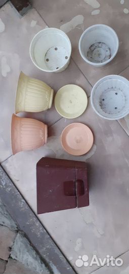 Цветочные горшочки по 15р