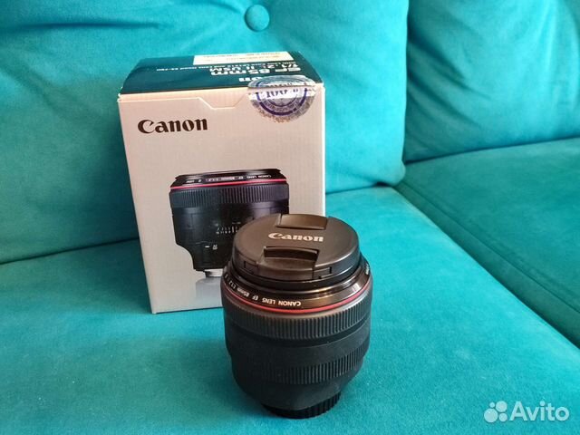 Объектив Canon EF 85mm f/1.2L II USM