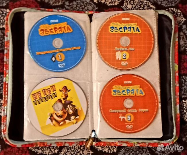 Компакт диски мультфильмы