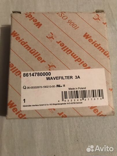 Сетевой фильтр wavefilter 3A 8614780000