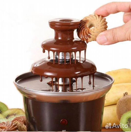 Шоколадный фонтан Chocolate Fondue Fountain Mini