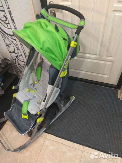 Коляска санки