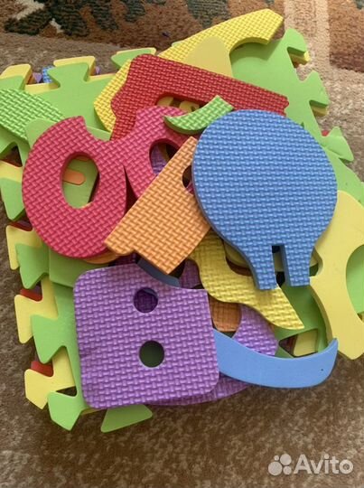 Детский коврик пазл