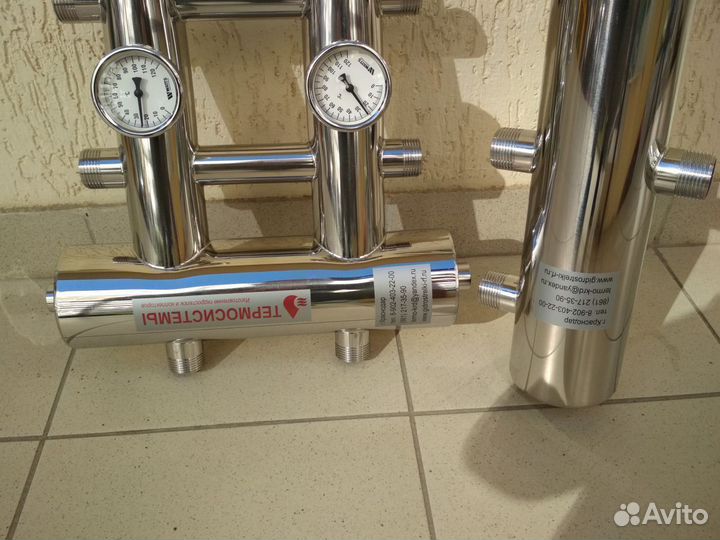 Гидрострелка из нерж. стали GS 32-3 (80 кВт.)