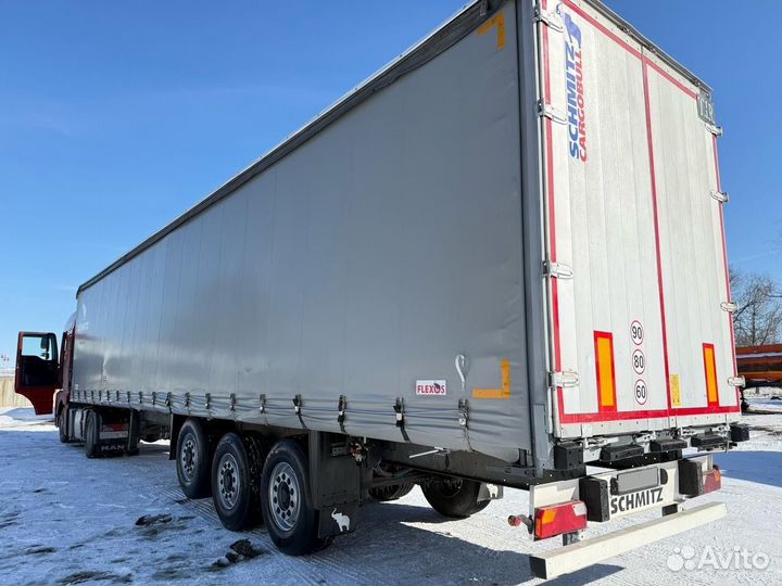 Полуприцеп шторный Schmitz Cargobull S01, 2007