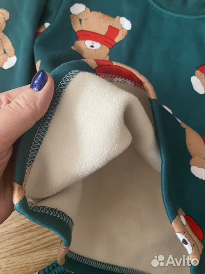 Утепленный костюм 104-110