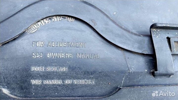 Передние фары на BMW 5 e39 дорест. на запчасти