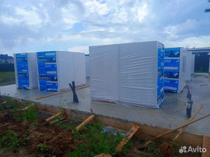 Газоблоки с завода Бонолит