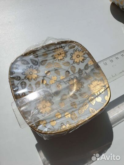 Чайно кофейный сервиз на 6 пар (Новый)