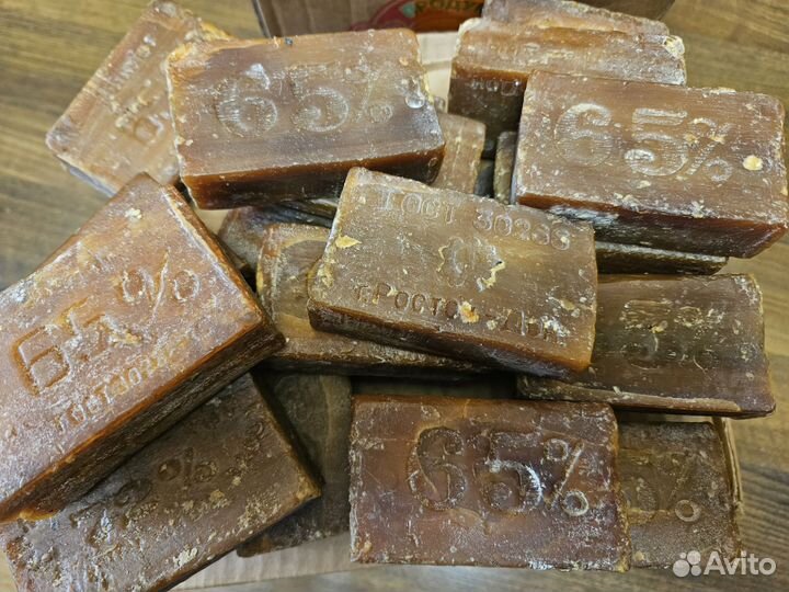 Мыло хозяйственное СССР советское