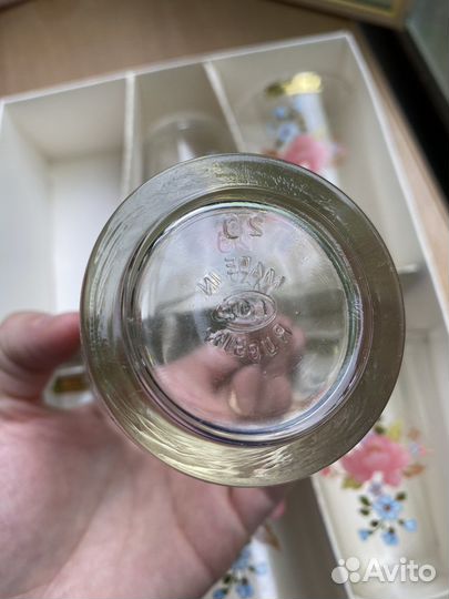 Гусь хрустальный стаканы