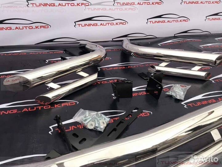 Защита бампера Toyota Land Cruiser 200 R2697