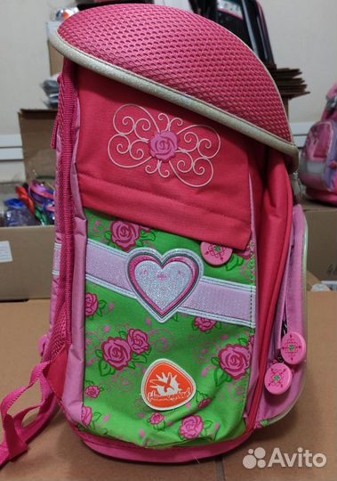 Ранец ортопедический новый с мешком для обуви