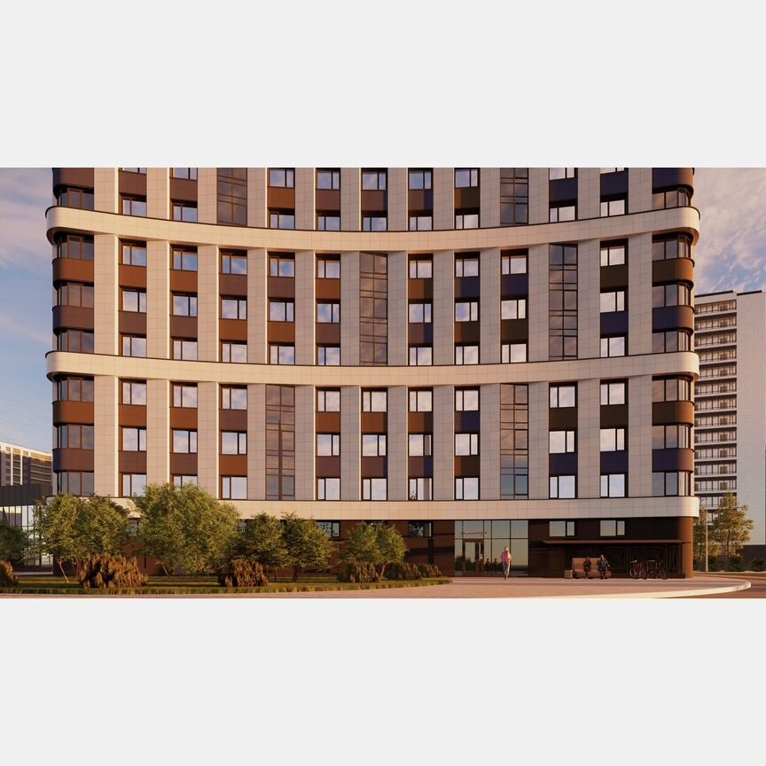 2-к. квартира, 52,8 м², 6/18 эт.