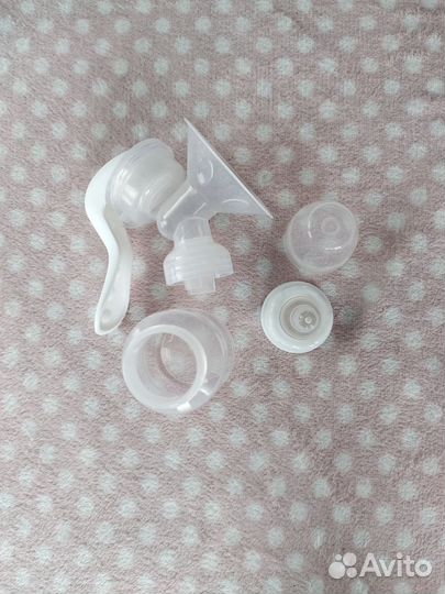 Молокоотсос ручной + пакеты для хранения молока