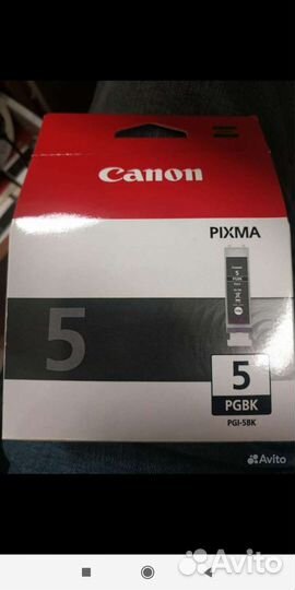 Картридж canon PGI-5BK